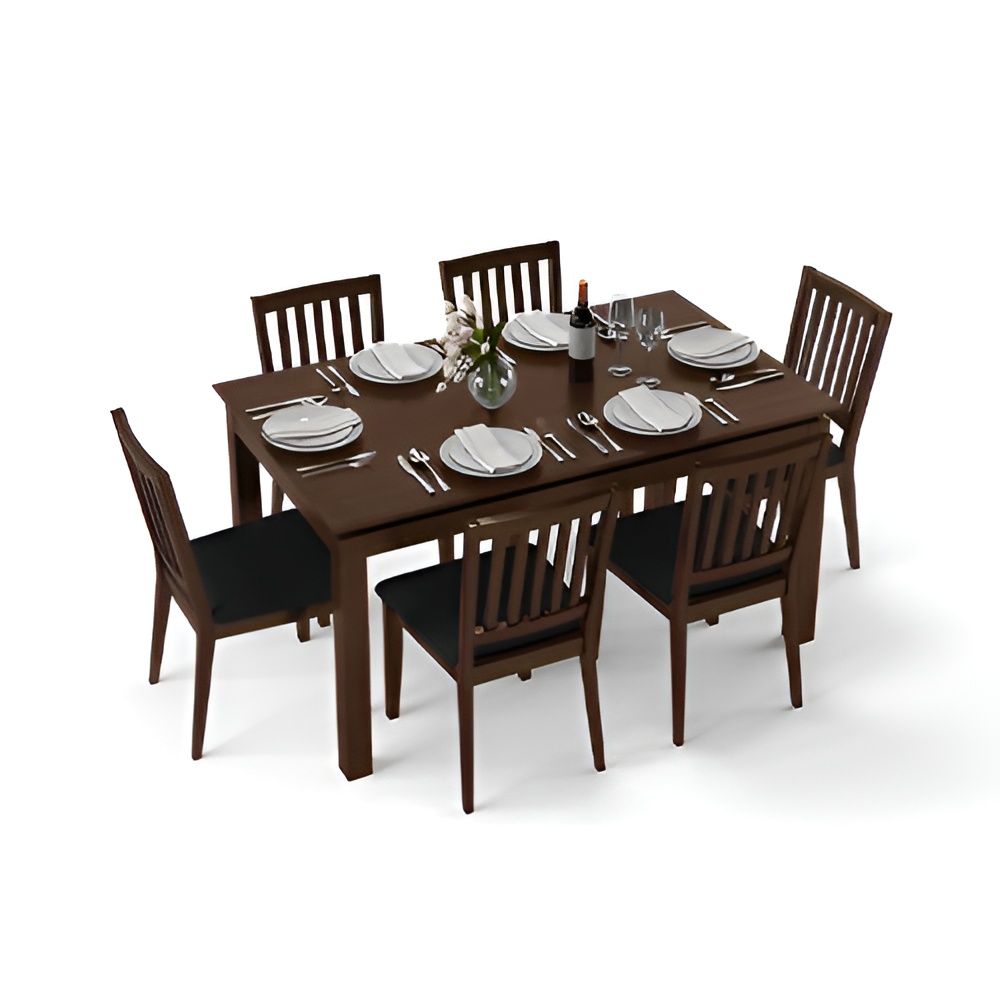 Diner 6 Seater Dining Table Set by Urban Ladder