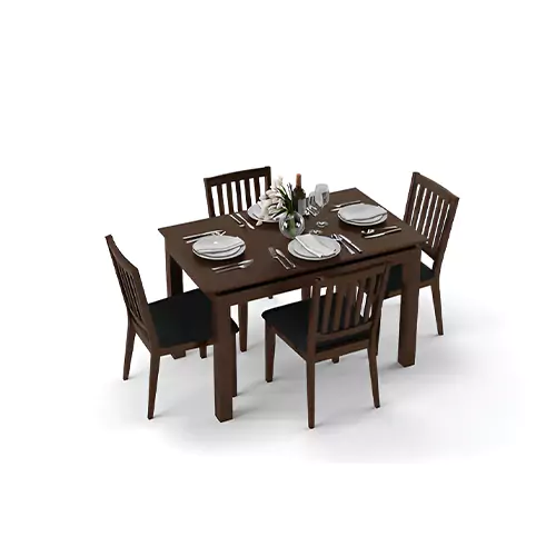 Diner 4 Seater Dining Table Set by Urban Ladder