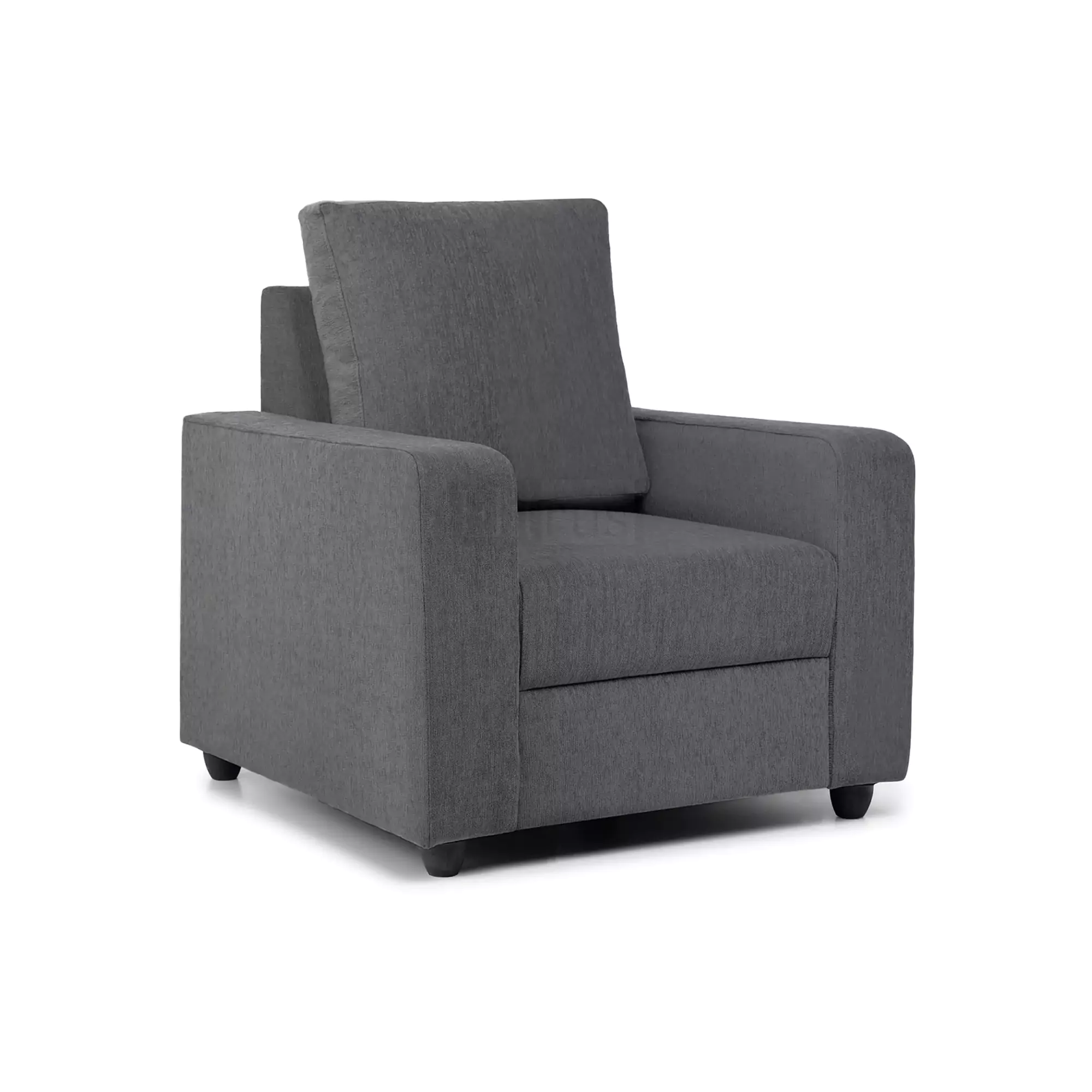 Klassik Grey 1 Seater Sofa by Elitrus