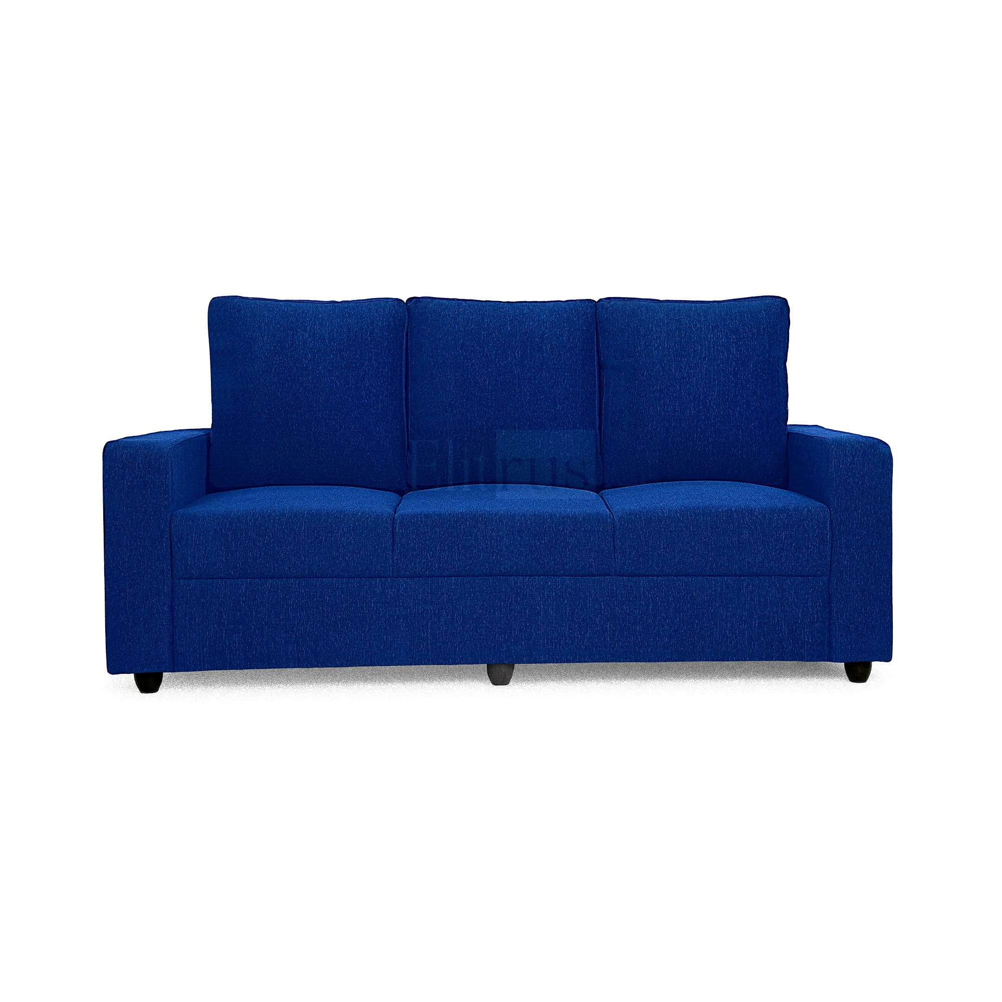 Klassik Blue 3 Seater Sofa by Elitrus