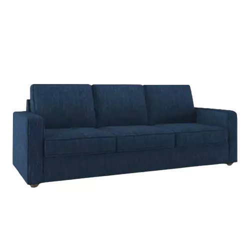 Klassik Blue 3 Seater Sofa by Elitrus