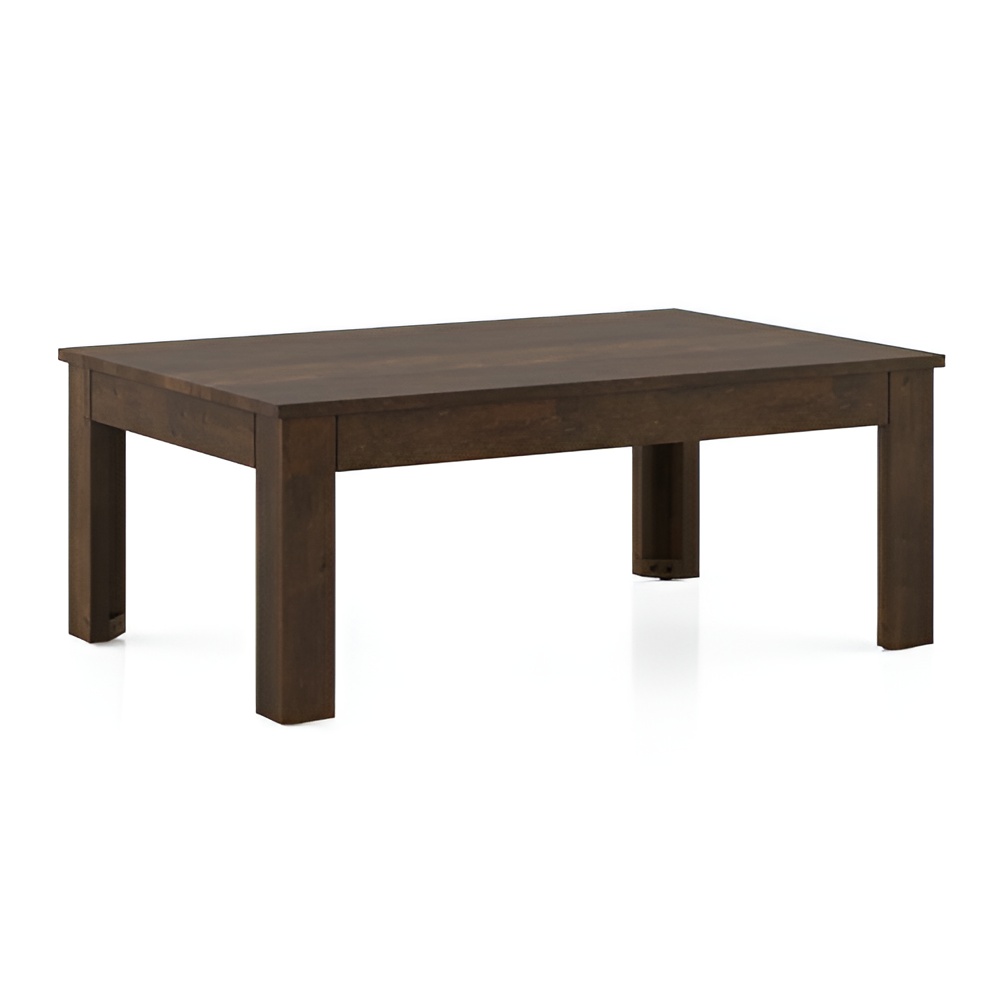 Solid Wood Coffee Table In Mango Walnut Finish by Urban Ladder