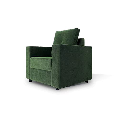 Klassik Green 1 Seater Sofa by Elitrus