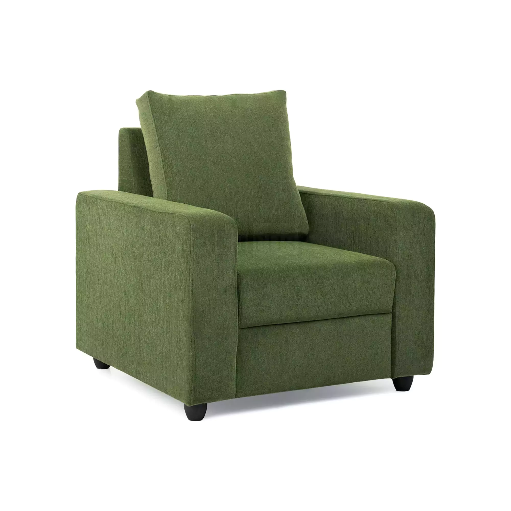 Klassik Green 1 Seater Sofa by Elitrus