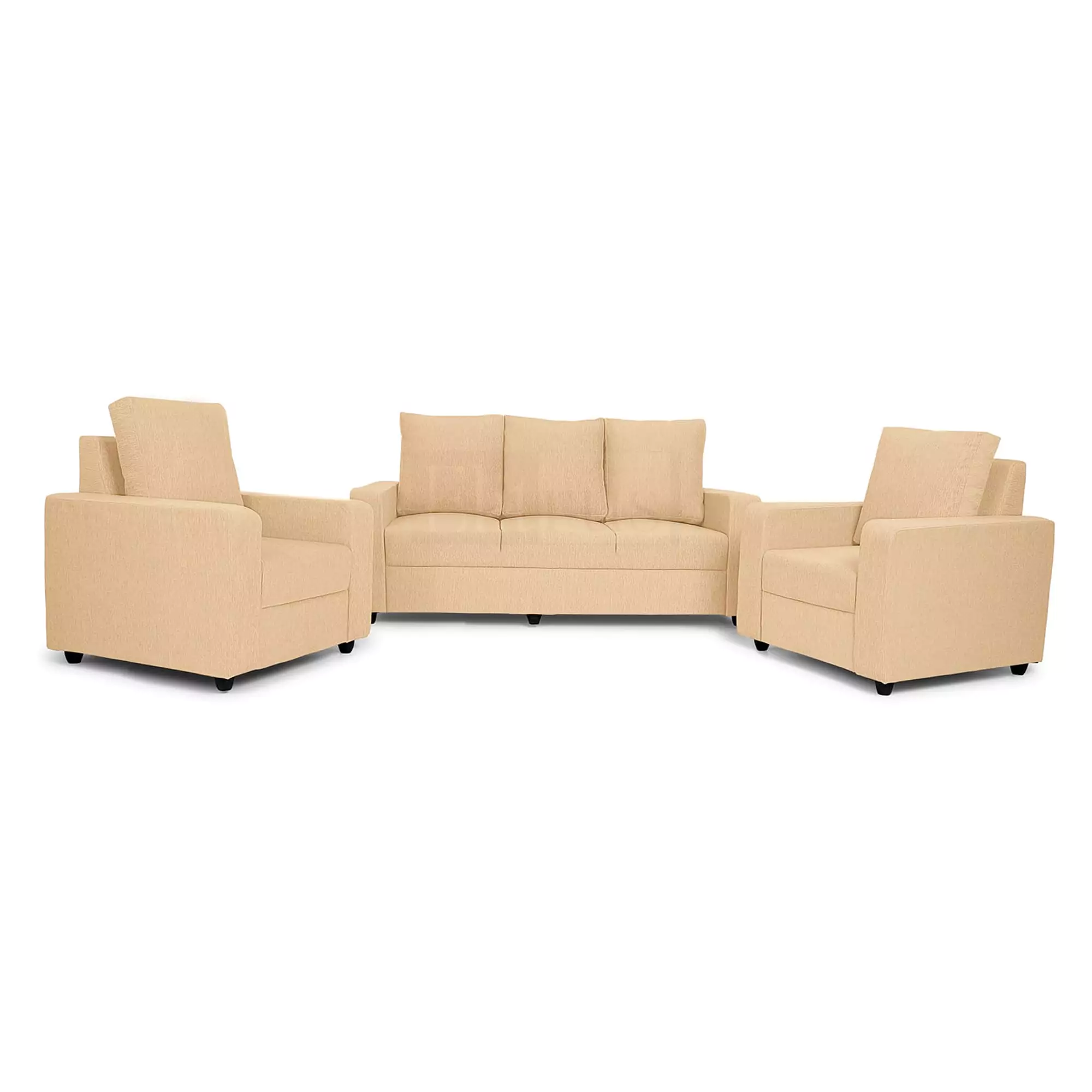 Combo 13 - Klassik Beige 3 Seater + 1 Seater + 1 Seater Sofa by Elitrus