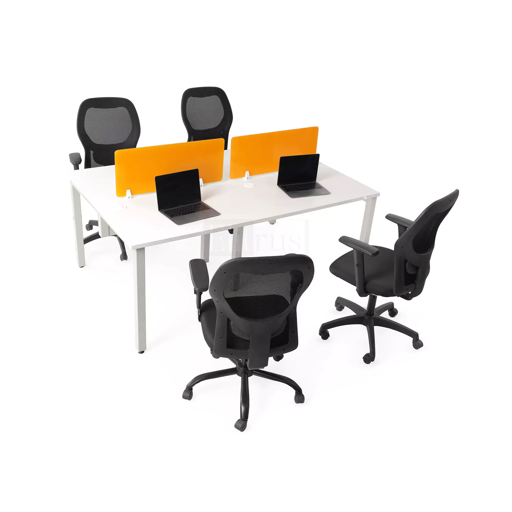 Partition Glass for Office Workstation - 3 Feet